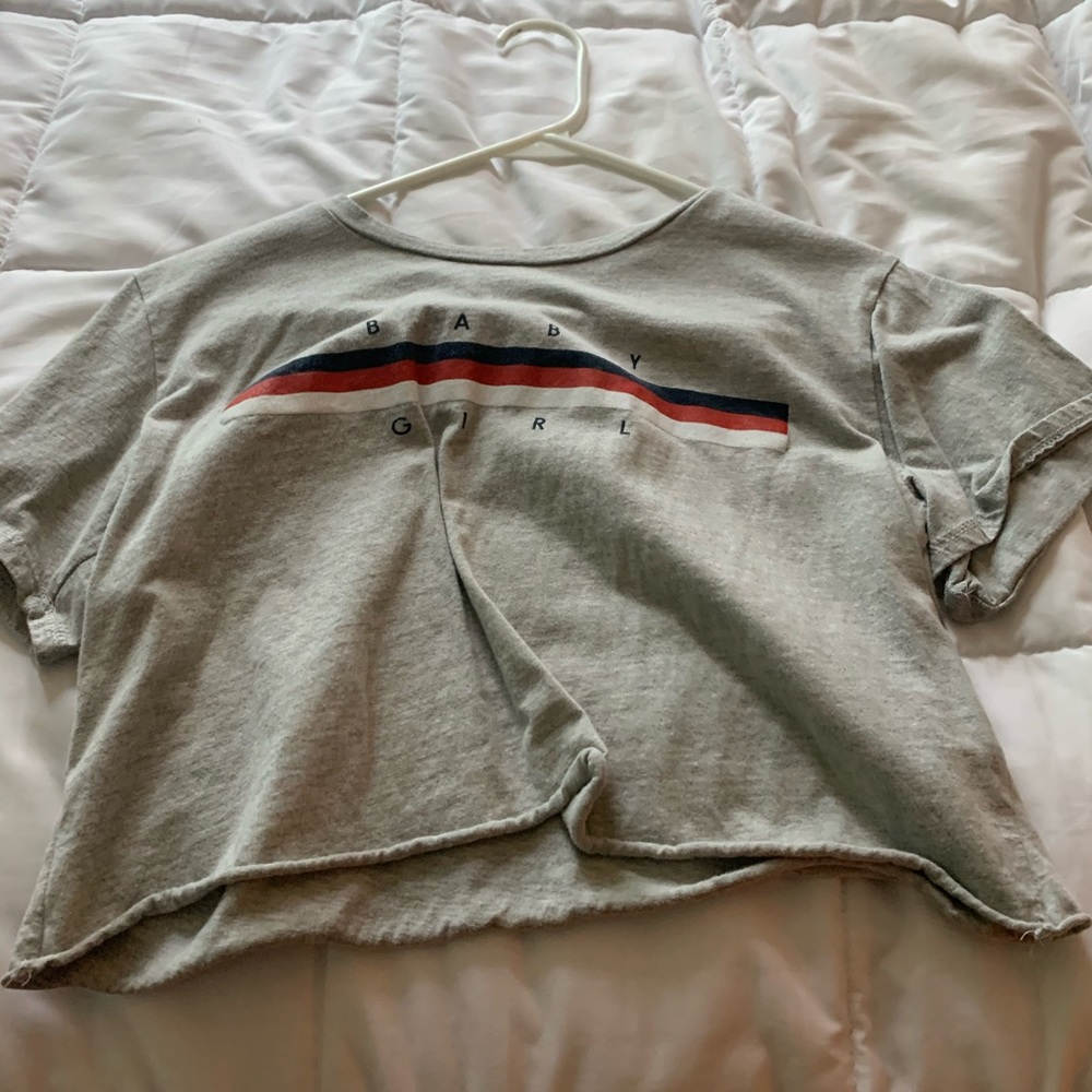 baby girl crop top